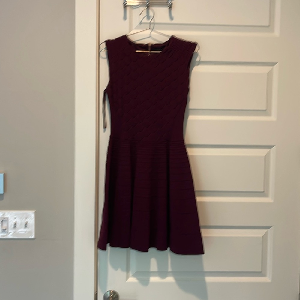 Ted Baker Crew Neck Mini Dress